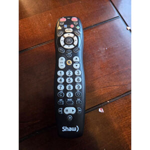 Shaw Black and Silver Universal Remote Control